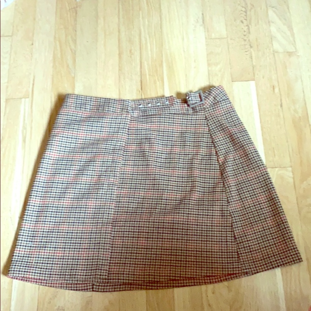 Brandy Melville plad skirt